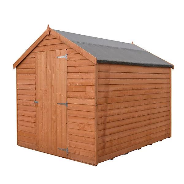Shire Overlap 7×5 Single Door Windowless Value Garden Building